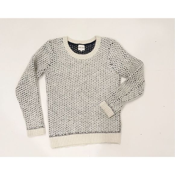 REISS Mohair Honeycomb Sweater Size XS - Picture 2 of 6